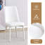 Ensemble de table et de chaises. Petite table ronde stable en forme de verre - 31,9 po x 31,9 po avec 4 chaises de style crème