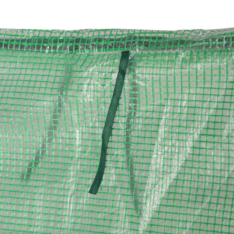 Outsunny 6' X 3' X 3' Portable Greenhouse, Green