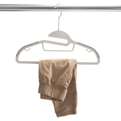 Plastic Non-Slip Standard Hanger for Dress/Shirt/Sweater
