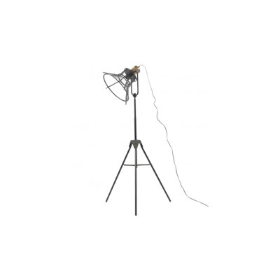Lampe trépied 59,5" en métal Stella