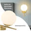 1-Light Gold Armed Sconce