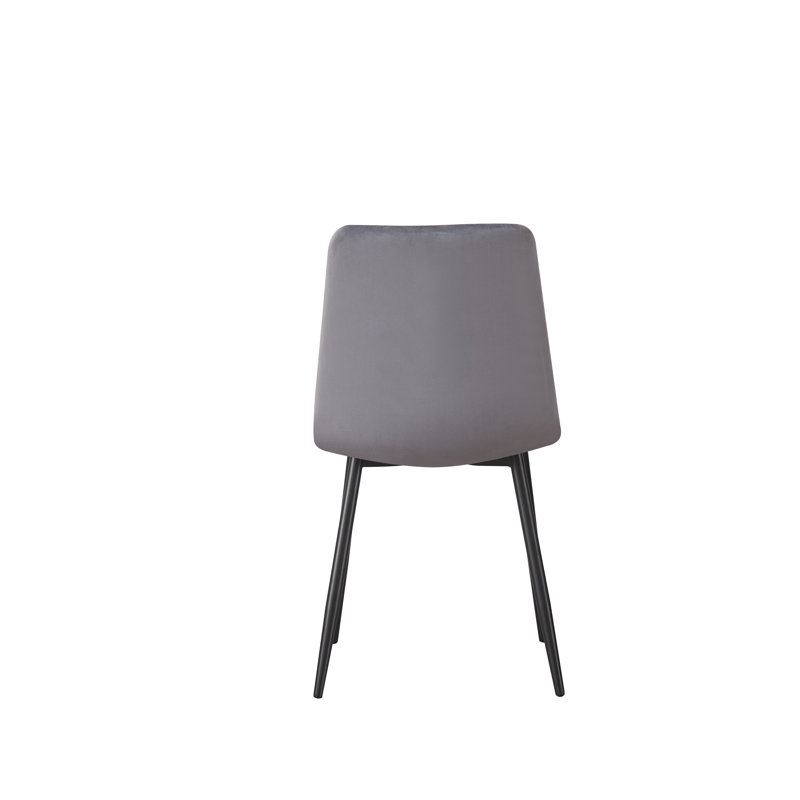 Ashanti 47cm H Upholstered Side Chair, Grey