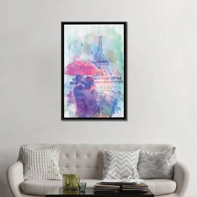 «Eiffel Tower Love», impression sur toile