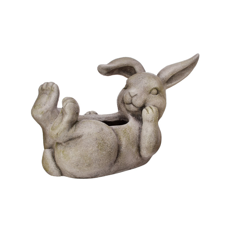 Jardinière Mgo Bunny On Back L 24 po