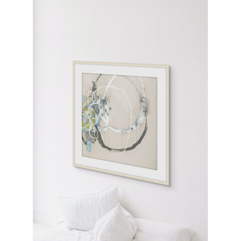 Ceaseless Circles 2 Print, 36" H x 36" W