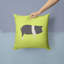 Coussin extérieur éclectique porc check-48710986-23813615