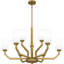 Lustre classique / traditionnel à 9 lumières Kayari