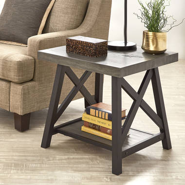 Kennemer End Table with Storage and Built-In Outlets