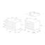 Sebian 36'' Single Bathroom Vanity with Carrara Marble Top-88582647