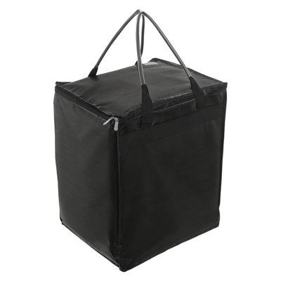 23.6" Tall Foldable Rolling Grocery Bag, Water-Resistant Utility Shopping Cart With 4 Swivel Wheels For Laundry And Groceries