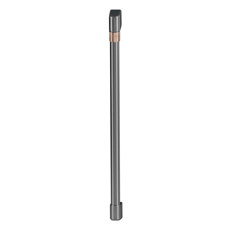 Undercounter Refrigerator Bar Pull, Brushed Black