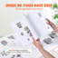 Bouton, 1 / 1,25 / 2,28 pouces (25/32 / 58mm) 3-en-1 broches, avec 300 pièces de boutons, machine à boutons avec livre de panda magique, trousse de poinçonnage ergonomique, pour les cadeaux de bricolage pour enfants