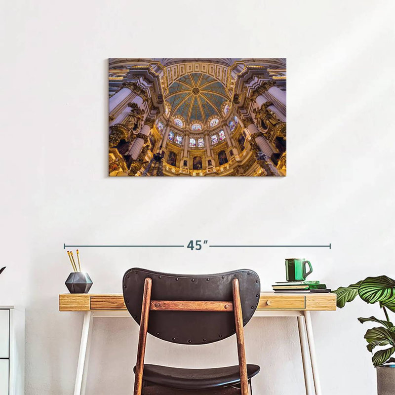 Rorry Granada Cathedral Interior, 20" H x 30" W