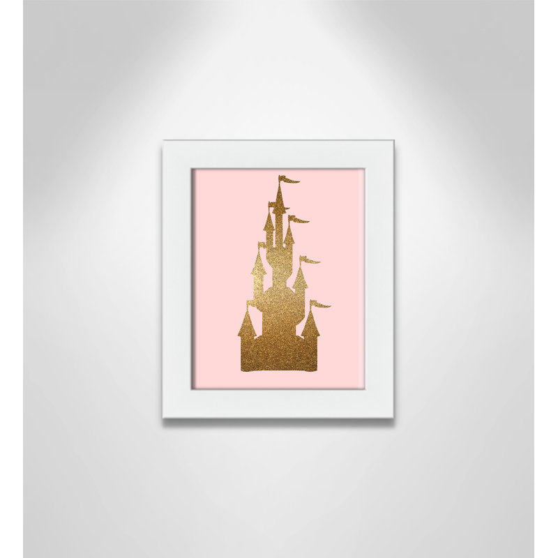 Fairytale 1, impression sur papier, H 12 po x l 10 po x P 0,63 po, Cadre blanc