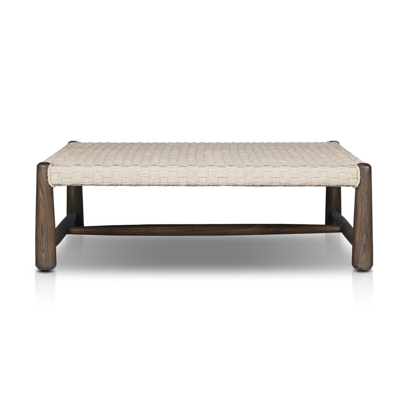Savio Outdoor Coffee Table, Vintage White