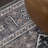 Alacati Ogee Medallion Machine-Washable Dark Green/Dark Beige Rug-850579726