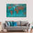 Impression World Map Canvas Print-92517512