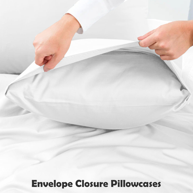 Luxury 4-Piece Rayon from Bamboo Sheet Set, White, Queen