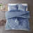 Luxurious Velvet Bedding Set, Polyester Fabric Glamorous Design For Home