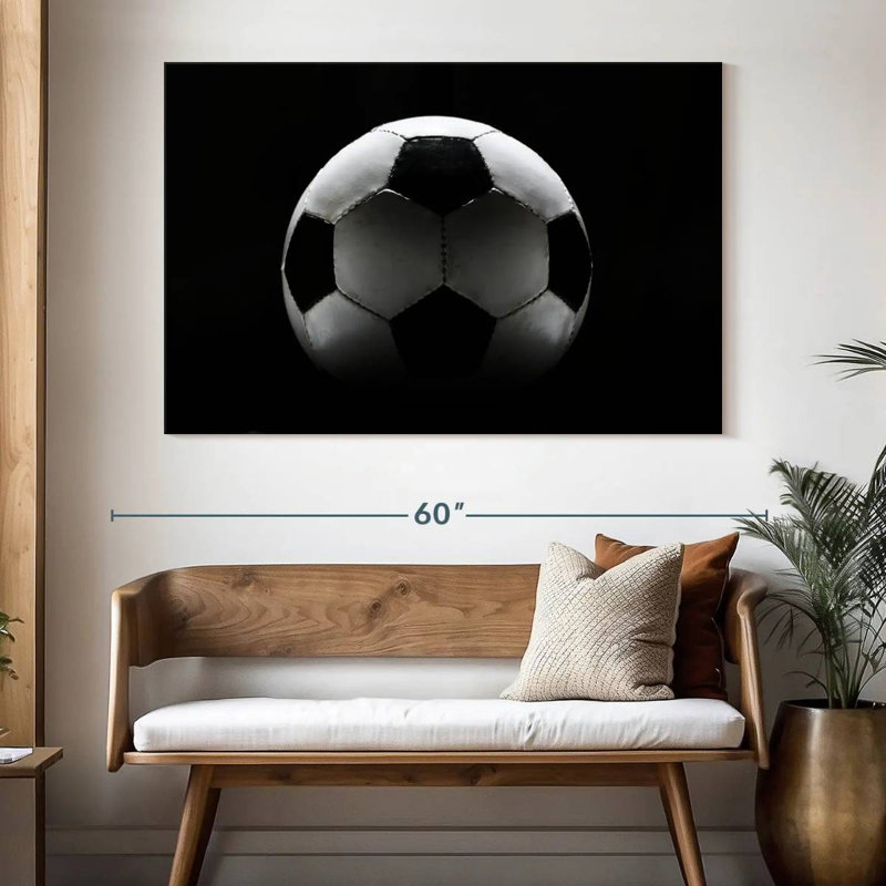 Sireci Dramatic Soccer Ball, 34" H x 51" W