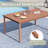 Rectangular Outdoor Patio Dining Table-2120529937