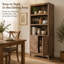 Bibliothèque Hawthorne 71,9 "avec armoire de rangement