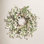 22" Artificial Farmhouse Blossoms Cluster Greenery Leaves Berry Spring Summer Wildflower Foral Wreath For Front Door Wedding Party Wall Decor
