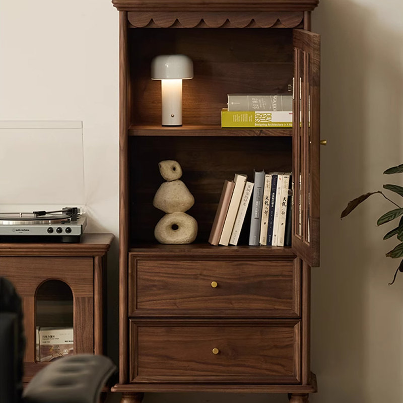 Bibliothèque de luxe de style américain