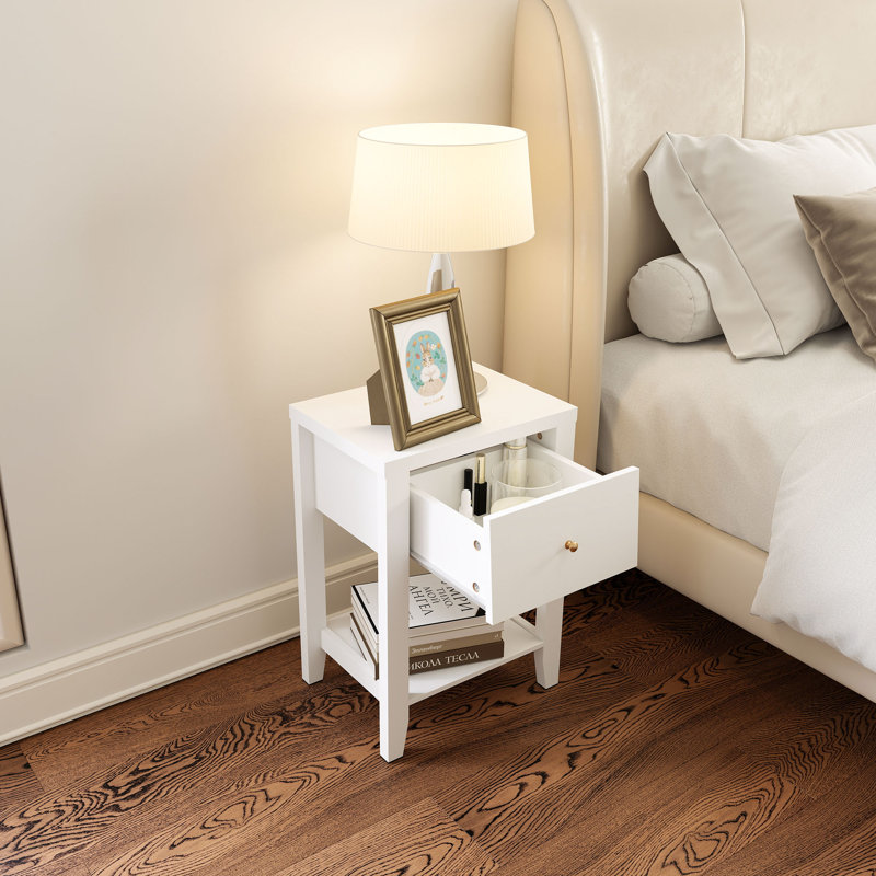 Ensemble de chambre à coucher 3 pièces Kinsly, Grand, Gris clair