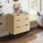 Sampha 3 - Drawer Manufactured Wood Nightstand-1084000859
