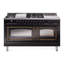 ILVE Nostalgie II Noblesse 60 in Dual Fuel Range 7 Burner, Griddle, Frenchtop-1606748002-1606748021