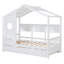 Lit de style maison avec lit gigogne et tablettes, lit de jour avec toit-1633186053-1633186074