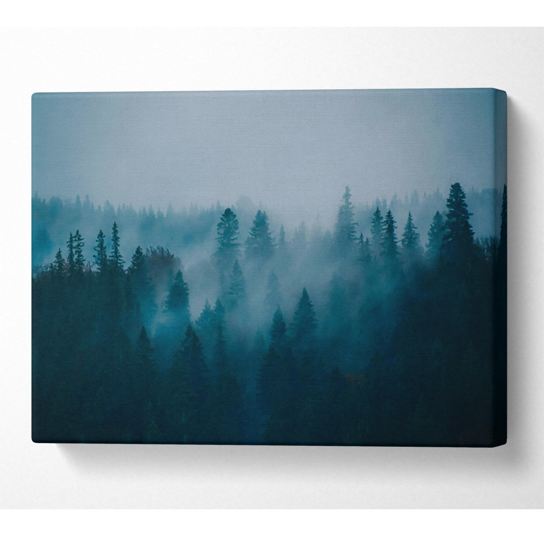 Blauer Waldnebel