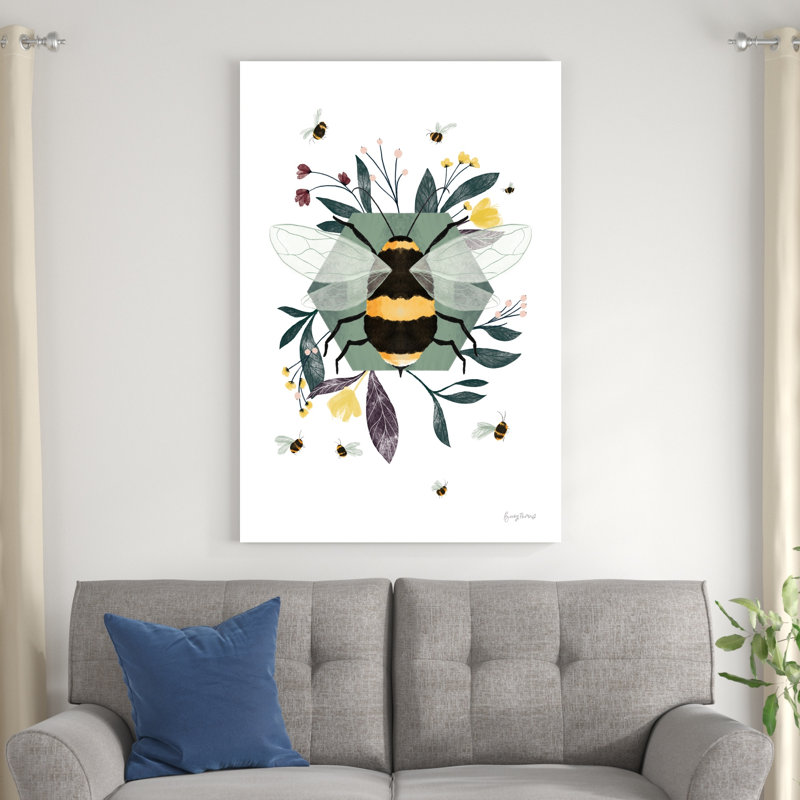 Abeilles I, H 32 po x l 48 po x P 1,25 po