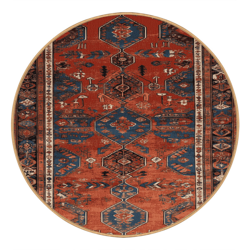 Tapis brun lavable à la machine