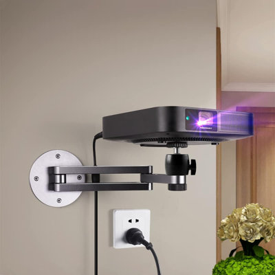 Plafonnier mural pliable pour projecteur