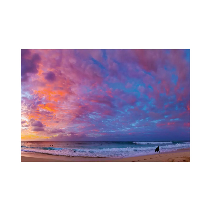 Cotton Candy Cumulous by Sean Davey - Wrapped Canvas Gallery-Wrapped Canvas Giclée, 101.6 cm H x 66.04 cm W x 1.91 cm D