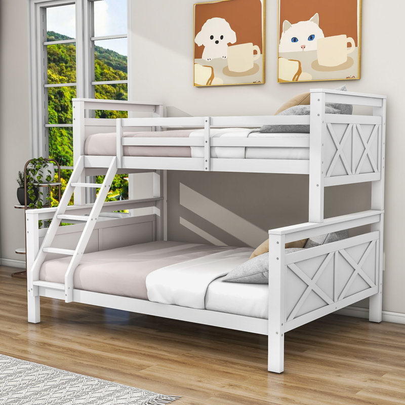 Adrushan Bunk Bed by Harlet Bee, White
