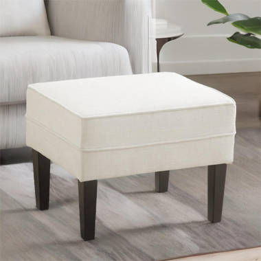 Winston Porter Pantelie Upholstered Ottoman