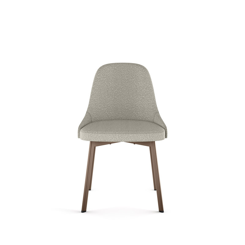 Chaise parsons Korde, Beige clair, Bronze