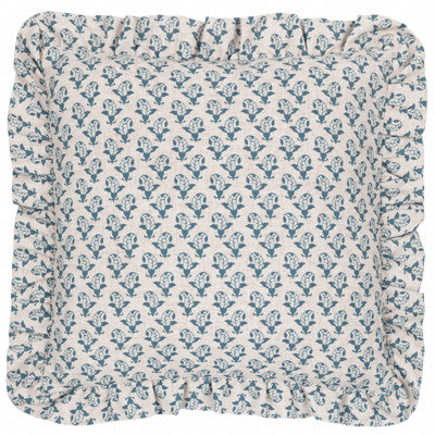 Floral Square Cushion Cover