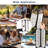 WeChef Menu Holders for Restaurant 4.25"x14" Double Fold 2 View PU Leather Restaurant Menu Covers with Angled Corners for Wine List Coffee Bar Pub Hotel 5 Pack-119849409