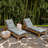 ARDEN earthFIBER Outdoor Tufted Chaise Cushion, 22 x 76