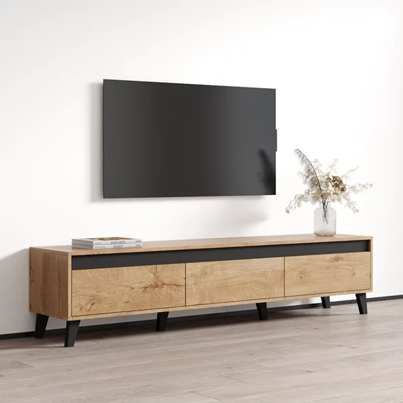 Meuble télé moderne pour téléviseur de 78 po ou moins