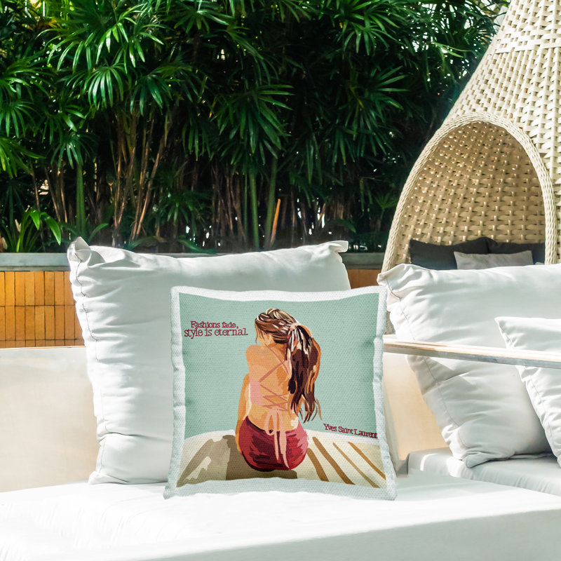 Coussin d'extérieur Stupell Industries