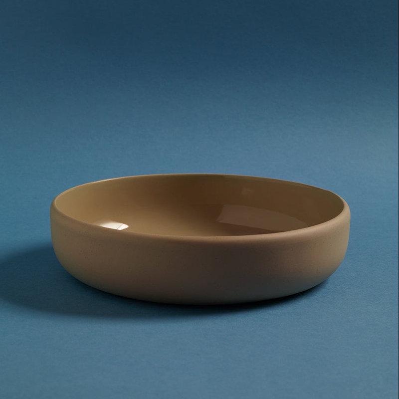 Porcelain Pasta Bowl, Oat