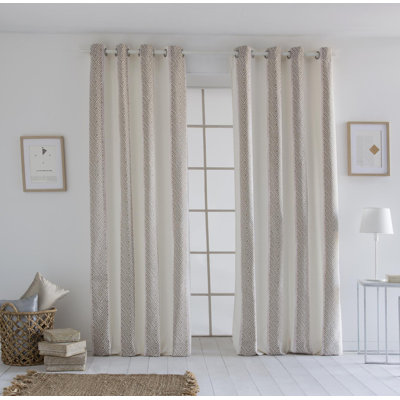 Lassiter Room Darkening Curtain Single Panel