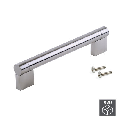 Thorkil Steel 12.8cm Centre Bar Handle
