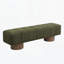 Banc de salle à manger rembourré pour la salle à manger, banc et repose-pieds pour le salon de la chambre à coucher