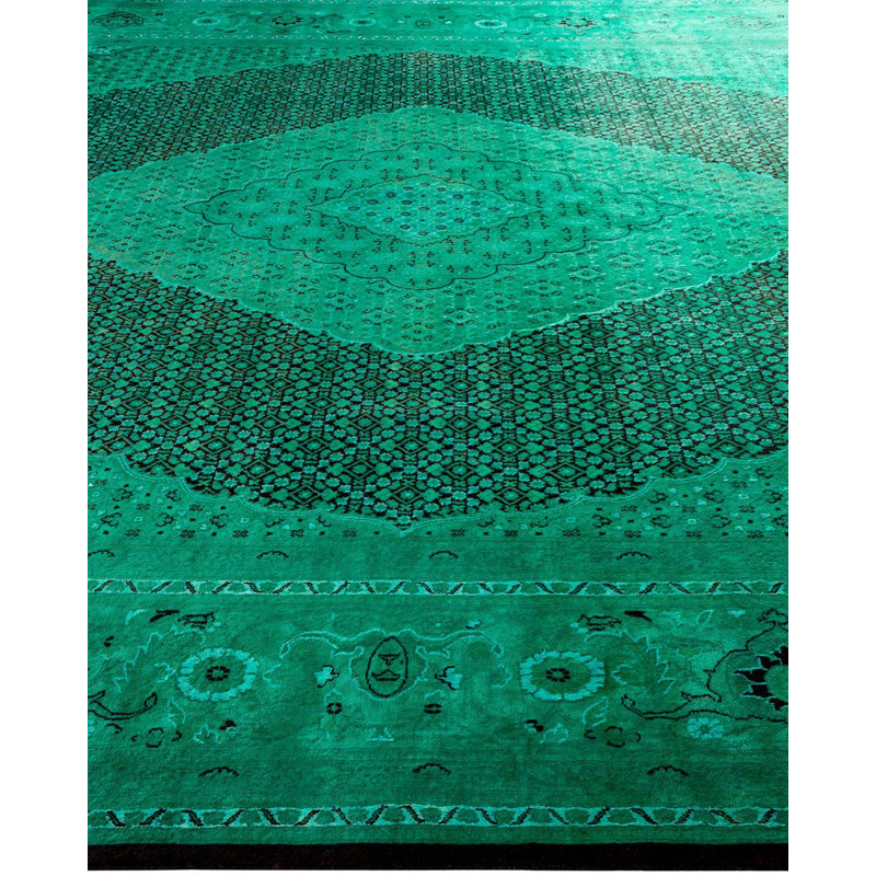Fine Vibrance One-of-a-Kind 9' 10" X 14' 8" Hand Knotted Area Rug
